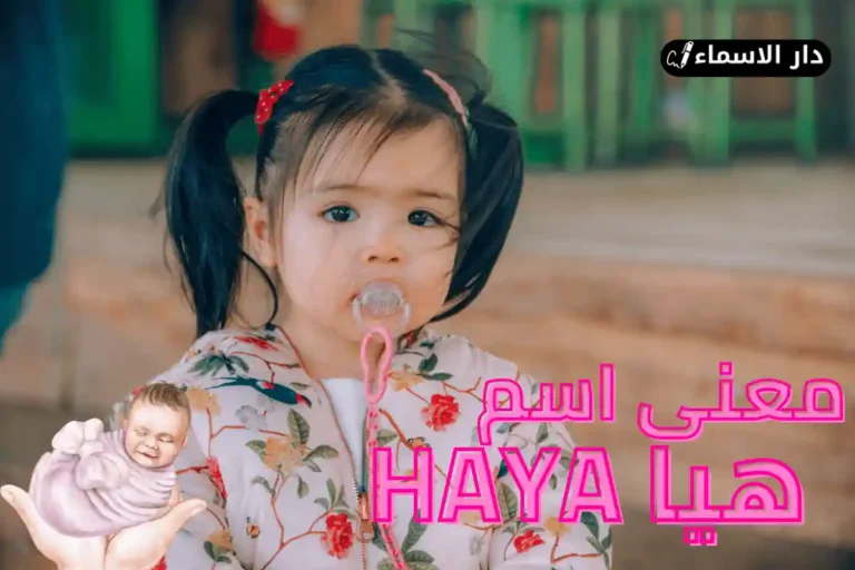 معنى اسم هيا